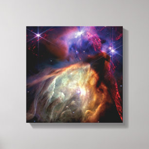 NASA JWST Rho Ophiuchi Sternentstehungsregion Leinwanddruck