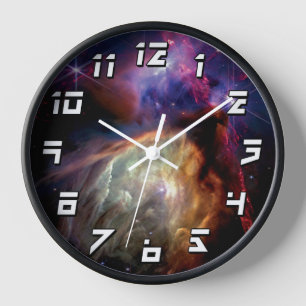 NASA JWST Sternentstehungsregion Rho Ophiuchi Uhr
