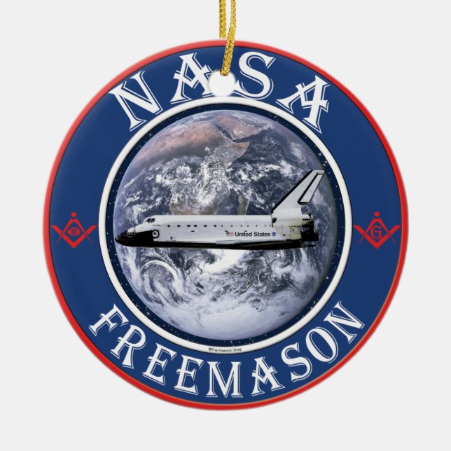 NASA KERAMIKORNAMENT (Vorne)