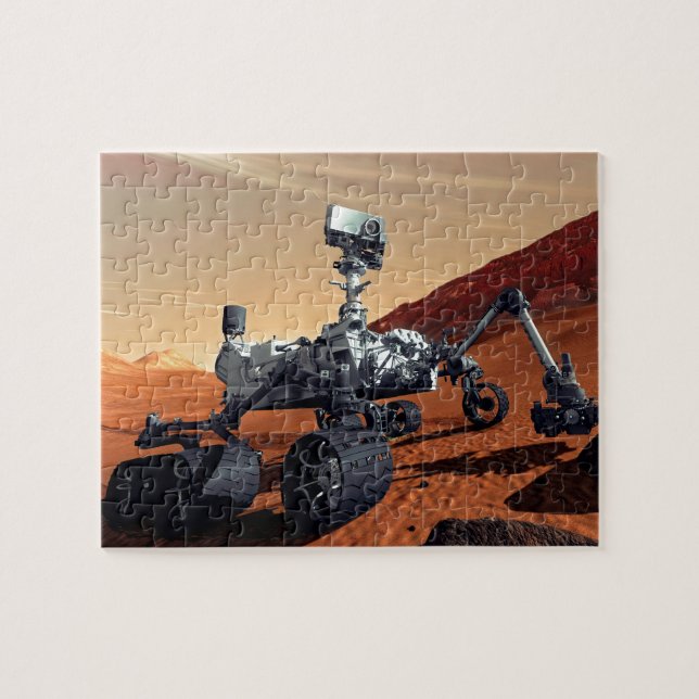 NASA-Mars Neugier Rover Artist Concept (Horizontal)