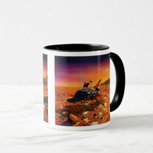 NASA Mars Polar Lander Künstler Konzept Kunstwerk Tasse