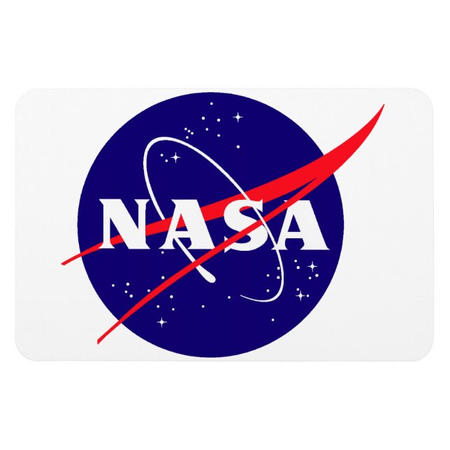 NASA Meatball-Logo Magnet (Horizontal)