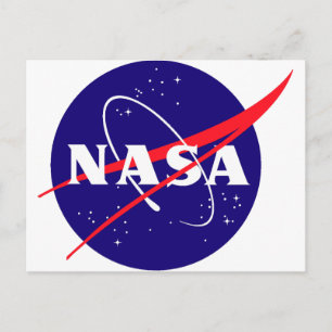 NASA Meatball-Logo Postkarte