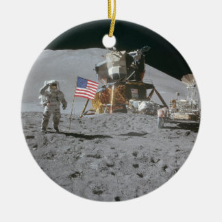 Nasa Moon Landing Apollo 15 Mondmodul Keramik Ornament