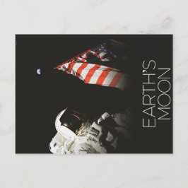 NASA Moon Poster 8 Postkarte