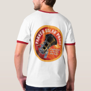 NASA Parker Solar Probe Kometen Roter Besatz T-Shirt