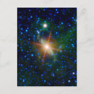 NASA PIA13942 Infrarot Circinus Galaxie Postkarte