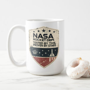 NASA-Raketenabteilung Getestet von der Zeit Bewähr Kaffeetasse