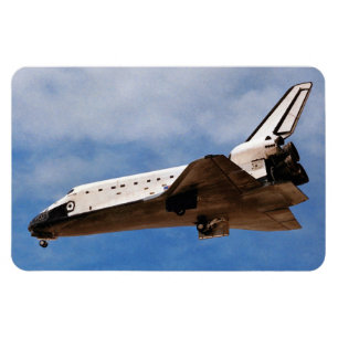 NASA Raumfähre Atlantis STS-30 Landung Magnet