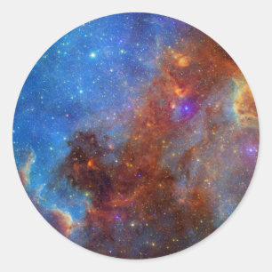 NASA RUNDER AUFKLEBER