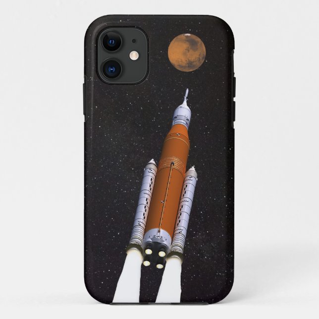 NASA SLS Weltraumstartsystem Case-Mate iPhone Hülle (Rückseite)
