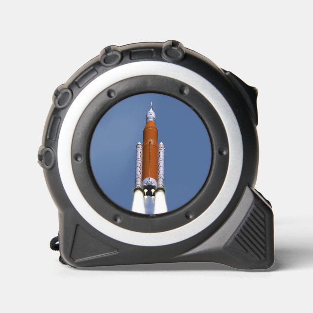 NASA SLS Weltraumstartsystem Maßband (Vorderseite)