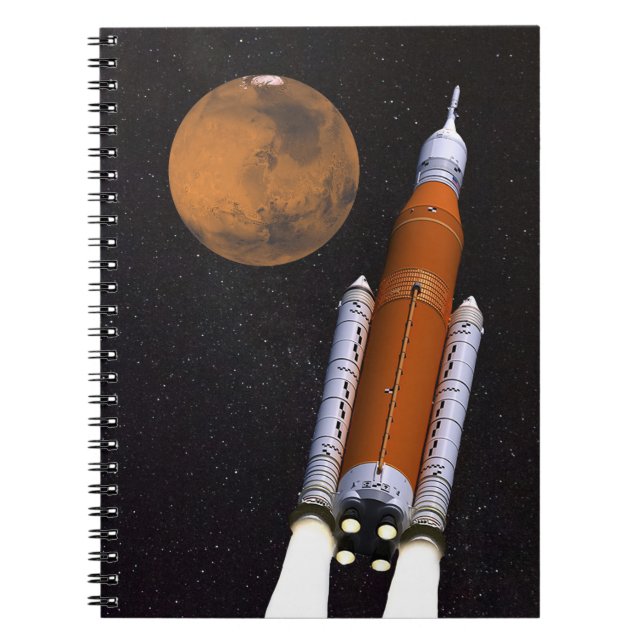 NASA SLS Weltraumstartsystem Notizblock (Vorderseite)