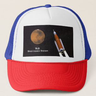 NASA SLS Weltraumstartsystem Truckerkappe