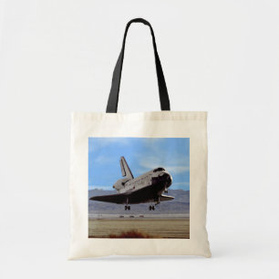 NASA Space Shuttle Atlantis landet auf der Edwards Tragetasche