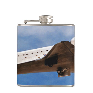 NASA Space Shuttle Atlantis STS-30 Landung Flachmann