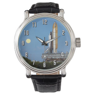 NASA Space Shuttle Atlantis STS-86 Start auf der S Armbanduhr