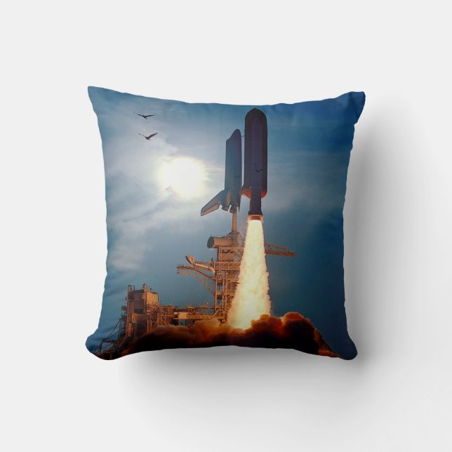 NASA Space Shuttle Discovery Start STS-64 Kissen (Vorderseite)