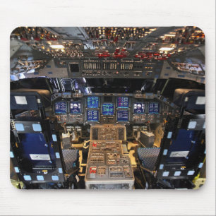 NASA Space Shuttle Endeavour Flugdeck Cockpit Mousepad