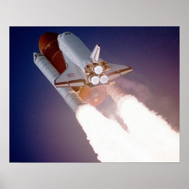 NASA Space Shuttle Foto Poster (Vorne)