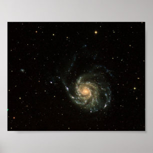 Nasa - Spiralgalaxie M101 Portfolio Poster