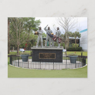 Nasa Statue Der Adler ist gelandet Postkarte