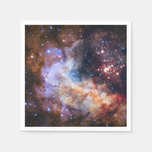 NASA-Sternencluster Himmelspapier Serviette