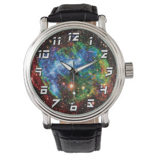 NASA Supernova Remnant W49B Gamma Ray Burst Armbanduhr