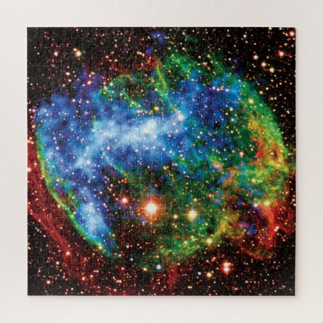 NASA Supernova Remnant W49B Gamma Ray Burst Foto (Vertikal)