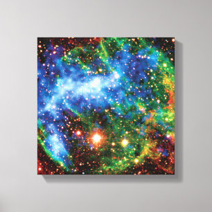NASA-Supernova-Überrest W49B Gammastrahlen-Ausbruc Leinwanddruck