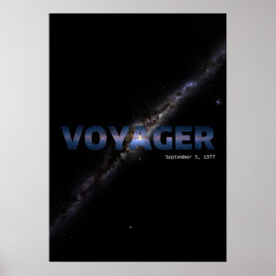 NASA Voyager - affiche