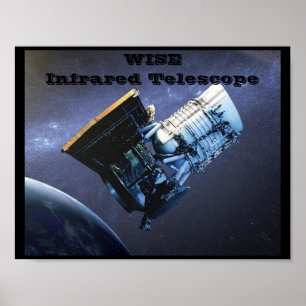 NASA WISE Infrarot-Teleskop Poster