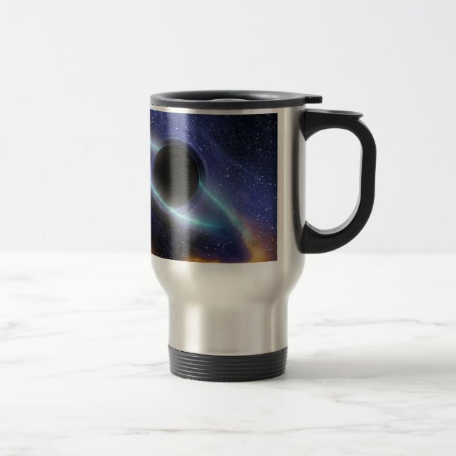 NASAs Schwarzes Loch PIA01884 Reisebecher (Rechts)