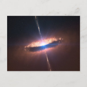 NASAs SIG10-012 Festplattengalaxie Postkarte
