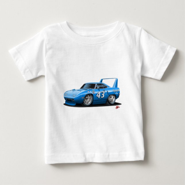 Nascar 1970 Superbird geringfügig Baby T-shirt (Vorderseite)
