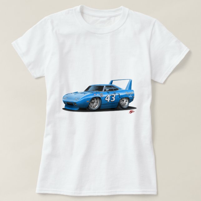 Nascar 1970 Superbird geringfügig T-Shirt (Design vorne)