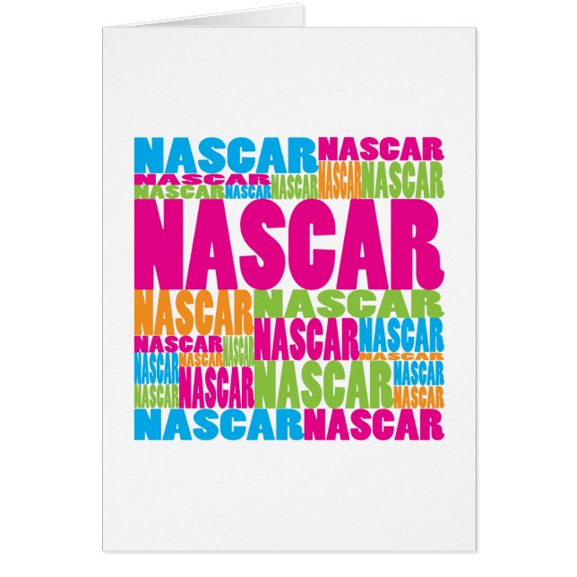 NASCAR coloré (Devant)