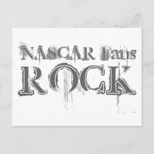 NASCAR Fans Rock Postkarte