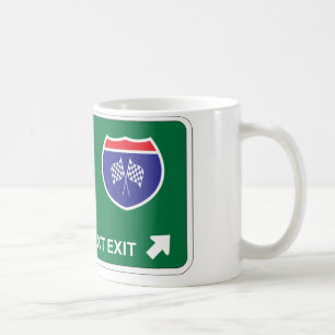 NASCAR folgender Ausgang Kaffeetasse