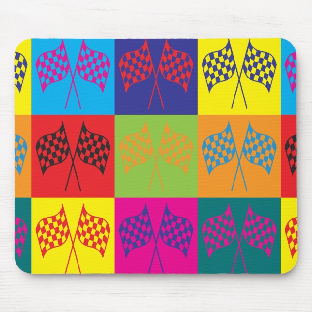 NASCAR Pop-Kunst Mousepad (Vorne)