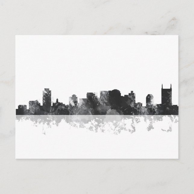 NASCHVILLE, TENNESSEE SKYLINE POSTKARTE (Vorderseite)