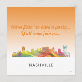NASCHVILLE, TENNESSEE SKYLINE WB1 - SAVE THE DATE