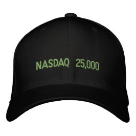 NASDAQ 25000 Stock Market Celebration Bestickte Baseballkappe