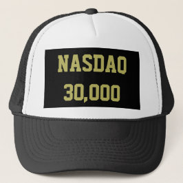 NASDAQ 30000 Stock Market Celebration Truckerkappe