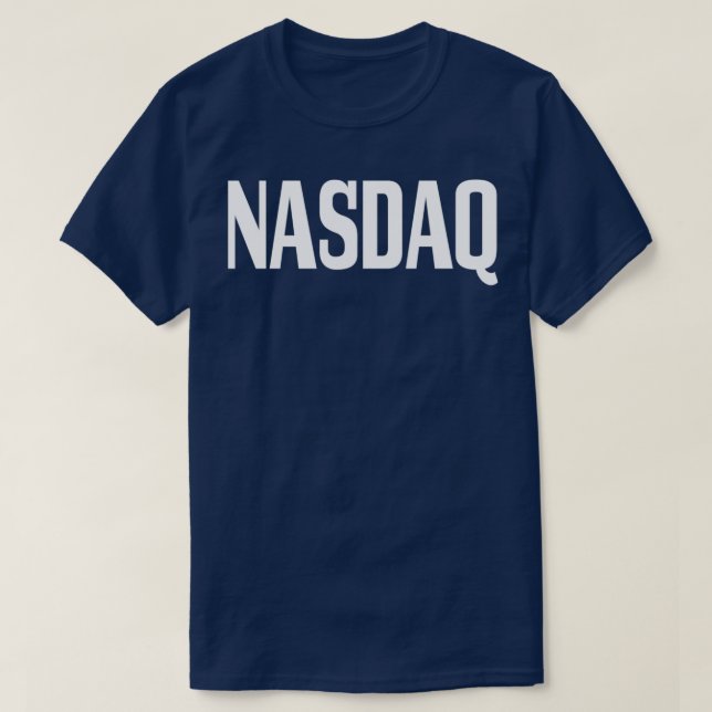 Nasdaq Stock Market Trading T-Shirt (Design vorne)