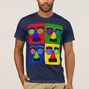 NASE UND GLÄSER TRIFFT SICH T-Shirt