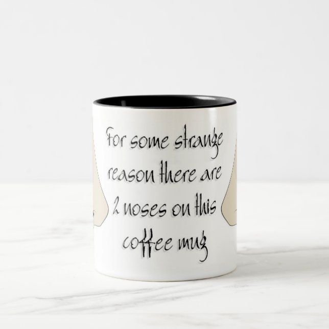 Nasen auf einer Tasse (Mittel)