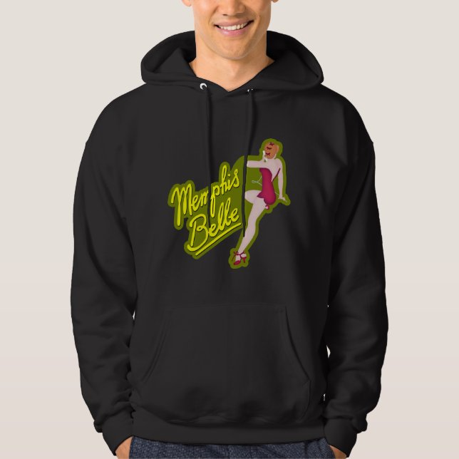 Nasen-Kunst Mississippi-Schönheits-WWII Hoodie (Vorderseite)