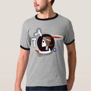 Nasen-Kunst Paris P-40 WWII T-Shirt