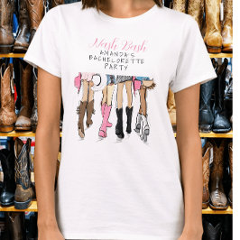Nash Bash Bridesmaid Bachelorette Fashion T-Shirt